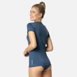Odlo Natural Performance Wool 130 Base Layer T-Shirt Women - Black -Odlo 111231 model 2 1470762