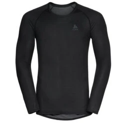 Odlo Active F-Dry Light Long-Sleeve Base Layer Top Men - Black
