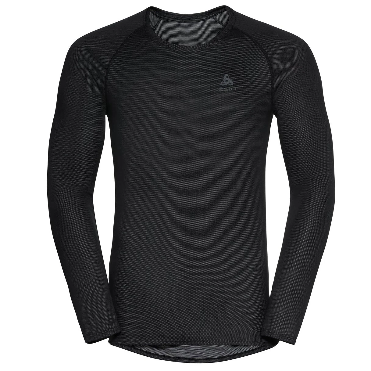 Odlo Active F-Dry Light Long-Sleeve Base Layer Top Men - black Odlo Active F-Dry Light Long-Sleeve Base Layer Top Men - Black -Odlo 141282 15000 front 952226