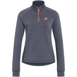 Odlo Berra Half-Zip Mid Layer Pullover Women - India Ink