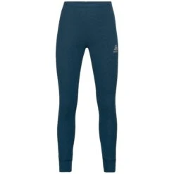 Odlo Active Warm Base Layer Bottoms Kids - Blue Wing Teal