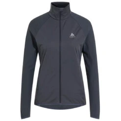 Odlo Zeroweight Warm Hybrid Running Jacket Women - India Ink