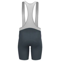 Odlo Essentials Cycling Bib Shorts Men - White - Blue Wing Teal -Odlo odlo herren essentials radshorts mit traegern weiss blu 1466998