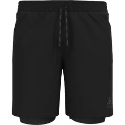 Odlo Active 365 2-in-1 7 Inch Shorts Men - Black