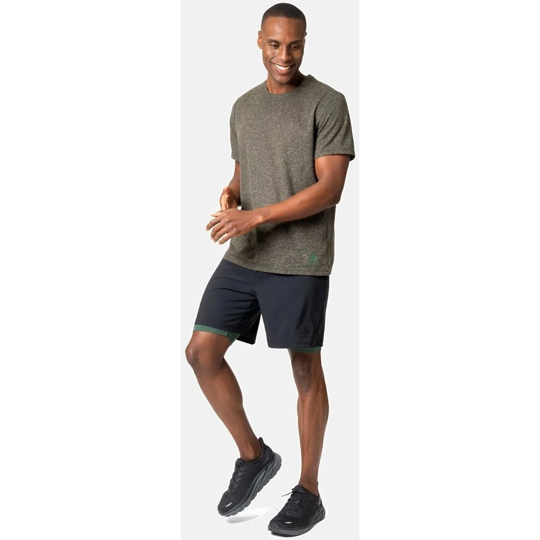 Odlo Active 365 Linencool T-Shirt Men - deep depths melange Odlo Active 365 Linencool T-Shirt Men - Deep Depths Melange -Odlo odlo mens active 365 linencool t shirt deep depths melange 3 1407288