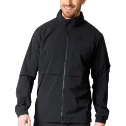 Odlo Ascent 365 Windshell Jacket Men - Black -Odlo odlo mens ascent 365 windshell jacket black 1408939