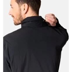 Odlo Ascent 365 Windshell Jacket Men - Black -Odlo odlo mens ascent 365 windshell jacket black 4 1407449