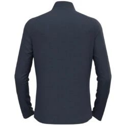 Odlo Essentials Ceramiwarm Half-Zip Mid Layer Men - India Ink Melange -Odlo odlo mens essentials ceramiwarm half zip mid layer india ink melange 2 1556429
