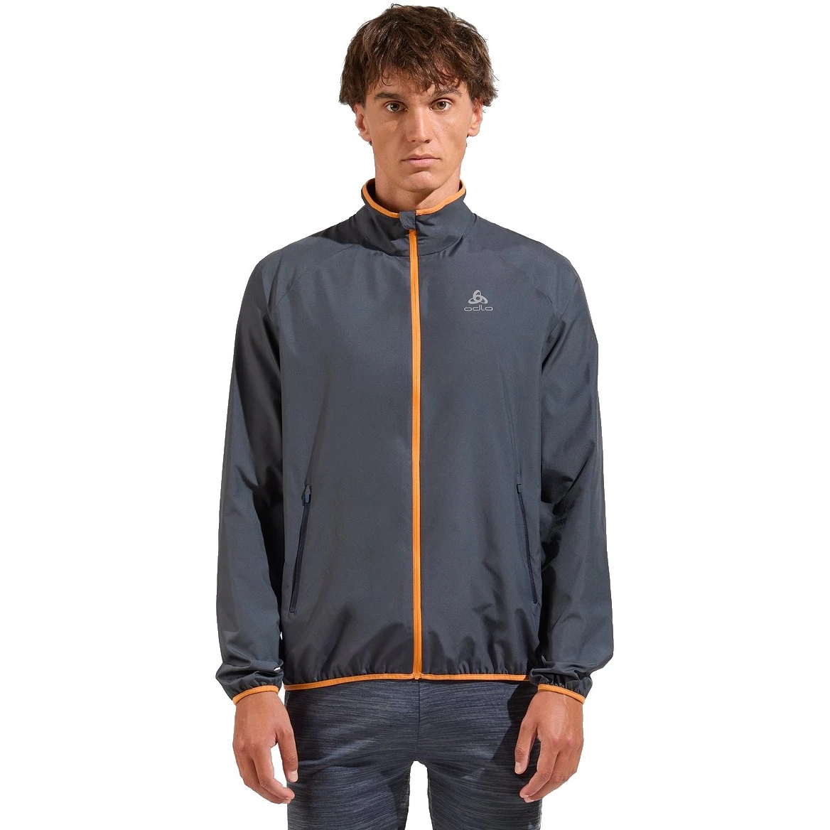 Odlo Essentials Light Running Jacket Men - india ink Odlo Essentials Light Running Jacket Men - India Ink -Odlo odlo mens essentials light running jacket india ink 1 1556998