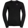 Odlo Natural 100% Merino Warm Long-Sleeve Base Layer Top Men - Black - Black 2 Odlo Natural 100% Merino Warm Long-Sleeve Base Layer Top Men - Black - Black -Odlo odlo mens natural 100 merino warm long sleeve base layer top black black 1 1329238