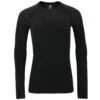 Odlo Performance Light Long-Sleeve Base Layer Top Men - Black -Odlo odlo mens performance light eco long sleeve tshirt black 1471732