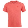 Odlo X-Alp Performance Wool 115 Trail Running T-Shirt Men - Cayenne - Firelight Melange -Odlo odlo mens x alp performance wool 115 trail running tshirt cayenne firelight melange 1496419