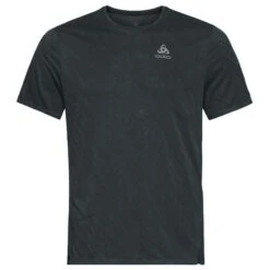Odlo Zeroweight Engineered Chill-Tec Running T-Shirt Men - Black Melange