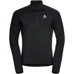 Odlo Zeroweight Mid Layer Running Half-Zip Men - Black
