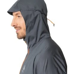 Odlo Zeroweight Waterproof Running Jacket Men - India Ink -Odlo odlo mens zeroweight waterproof running jacket india ink 4 1507235