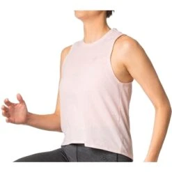 Odlo Active 365 Linencool Crew Neck Tank Top Women - Pale Mauve Melange -Odlo odlo womens active 365 linencool crew neck tank top pale mauve melange 1 1408380