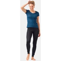 Odlo Active F-Dry Light Base Layer T-Shirt Women - Blue Wing Teal 7 Odlo Active F-Dry Light Base Layer T-Shirt Women - Blue Wing Teal -Odlo odlo womens active f dry light eco base layer t shirt blue wing teal 4 1327693