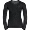 Odlo Active F-Dry Light Long-Sleeved Base Layer Top Women - Black -Odlo odlo womens active f dry light eco long sleeved base layer top 141191 15000 black 1 1001923