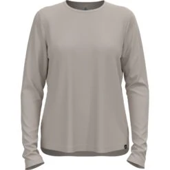 Odlo Ascent 365 Merino 200 Long Sleeve Shirt Women - Silver Cloud