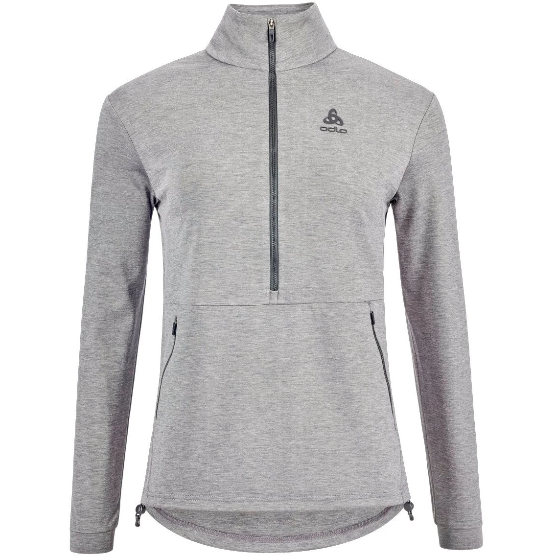 Odlo Ascent 365 Half Zip Mid Layer Pullover Women - black melange Odlo Ascent 365 Half Zip Mid Layer Pullover Women - Black Melange -Odlo odlo womens ascent 365 mid layer half zip black melange 1 1448652