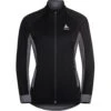 Odlo Brensholmen Cross-Country Jacket Women - Black - New Odlo Graphite Grey -Odlo odlo womens brensholmen jacket black new odlo graphite grey 1 1276252