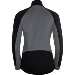 Odlo Brensholmen Cross-Country Jacket Women - Black - New Odlo Graphite Grey -Odlo odlo womens brensholmen jacket black new odlo graphite grey 2 1276253