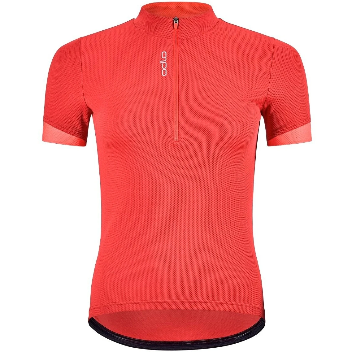 Odlo Essentials Half Zip Jersey Women - American Beauty - Cayenne
