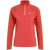 Odlo Essentials Ceramiwarm Half-Zip Running Mid Layer Women - Cinnabar -Odlo odlo womens essentials ceramiwarm half zip running mid layer cinnabar 1 1556915