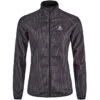 Odlo Essentials Light Print Running Jacket Women - Black -Odlo odlo womens essentials light print running jacket black 1 1448758