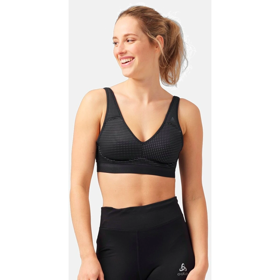 Odlo Performance High Sports Bra Women - Cup A - black Odlo Performance High Sports Bra Women - Cup A - Black -Odlo odlo womens performance high sports bra black 1 1328080 2