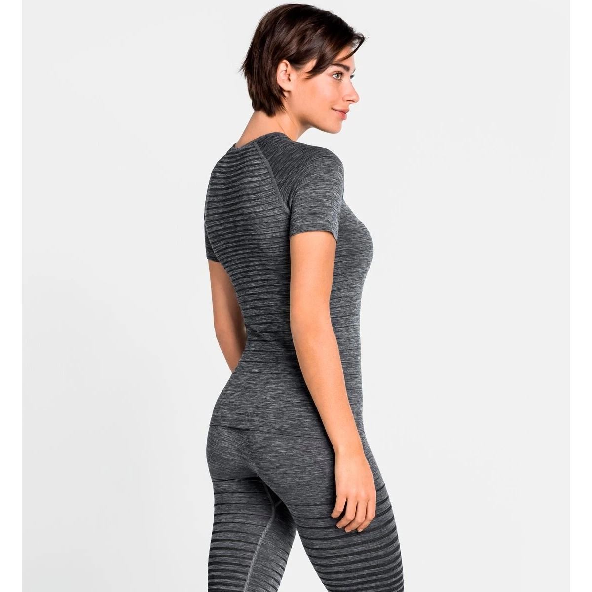 Odlo Women's Performance Light Base Layer T-Shirt - grey melange Odlo Women's Performance Light Base Layer T-Shirt - Grey Melange -Odlo odlo womens performance light base layer t shirt grey melange 2 1328105
