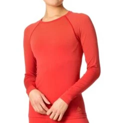 Front Page -Odlo odlo womens performance light eco long sleeve t shirt american beauty 1408679 2