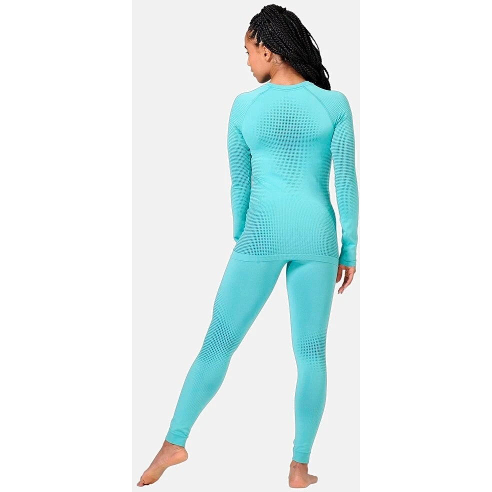 Odlo Performance Warm Long-Sleeve Base Layer Top Women - blue wing teal - polynya Odlo Performance Warm Long-Sleeve Base Layer Top Women - Blue Wing Teal - Polynya -Odlo odlo womens performance warm eco long sleeve baselayer blue wing teal polynya 5 1328150