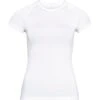Odlo Performance X-Light Base Layer T-Shirt Women - White 2 Odlo Performance X-Light Base Layer T-Shirt Women - White -Odlo odlo womens performance x light eco short sleeve base layer white 1 1366571