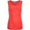 Odlo Performance X-Light V-Neck Base Layer Singlet Women - American Beauty -Odlo odlo womens performance x light eco v neck singlet american beauty 1 1448936