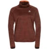 Odlo Run Easy Warm Mid Layer Top Women - Spiced Apple Melange -Odlo odlo womens run easy warm mid layer spiced apple melange 1 1277409 1556840
