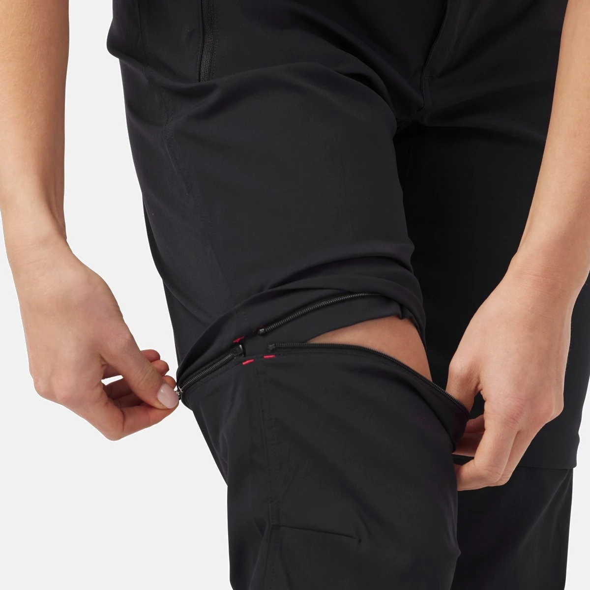 Odlo Wedgemount Zip-Off Hiking Pants Women - black Odlo Wedgemount Zip-Off Hiking Pants Women - Black -Odlo odlo womens wedgemount zip off hiking pants black 6 1219063