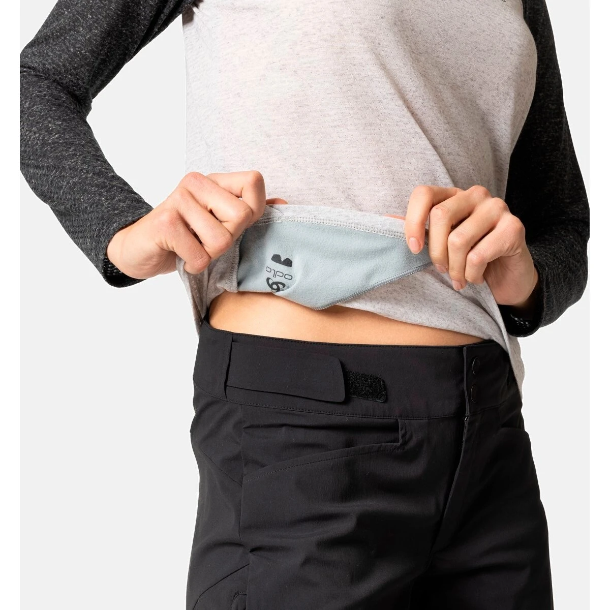 Odlo X-Alp Linencool Long Sleeve MTB Tee Women - grey melange - black melange Odlo X-Alp Linencool Long Sleeve MTB Tee Women - Grey Melange - Black Melange -Odlo odlo womens x alp linencool long sleeve mtb tee grey melange black melange 4 1407049