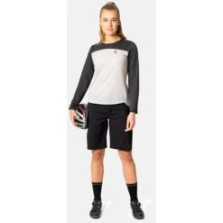 Odlo X-Alp Linencool Long Sleeve MTB Tee Women - Grey Melange - Black Melange 8 Odlo X-Alp Linencool Long Sleeve MTB Tee Women - Grey Melange - Black Melange -Odlo odlo womens x alp linencool long sleeve mtb tee grey melange black melange 5 1407050