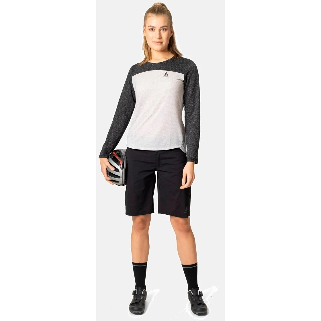 Odlo X-Alp Linencool Long Sleeve MTB Tee Women - grey melange - black melange Odlo X-Alp Linencool Long Sleeve MTB Tee Women - Grey Melange - Black Melange -Odlo odlo womens x alp linencool long sleeve mtb tee grey melange black melange 5 1407050