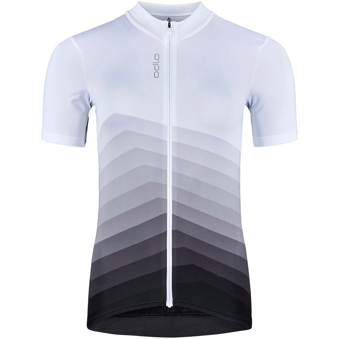 Odlo Zeroweight Chill-Tec Aero Print Jersey Women - White - Black