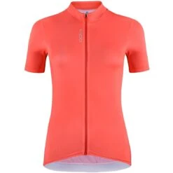 Odlo Zeroweight Chill-Tec Cycling Jersey Women - Cayenne