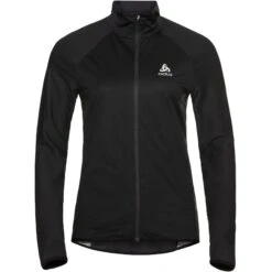 Odlo Zeroweight Warm Hybrid Running Jacket Women - Black